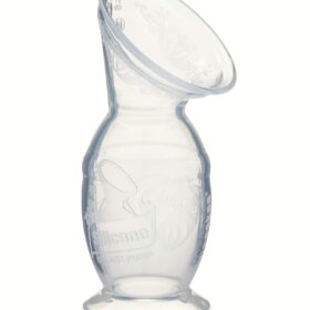 Close-up of the Haakaa Silicone Breast Pump on a white background.