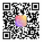 QR code to Glow's Eve period and ovulation tracker apps on both App and Play stores