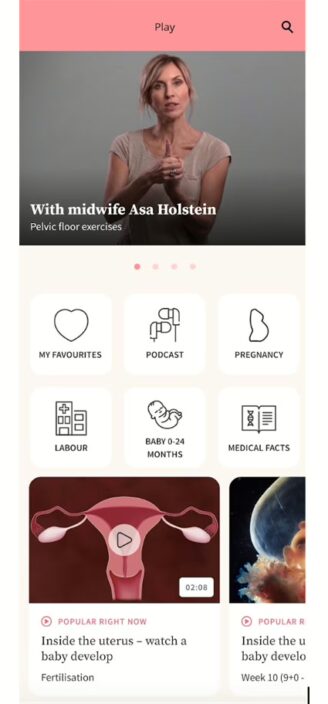 Preglife’s videos, podcasts, and written tips.