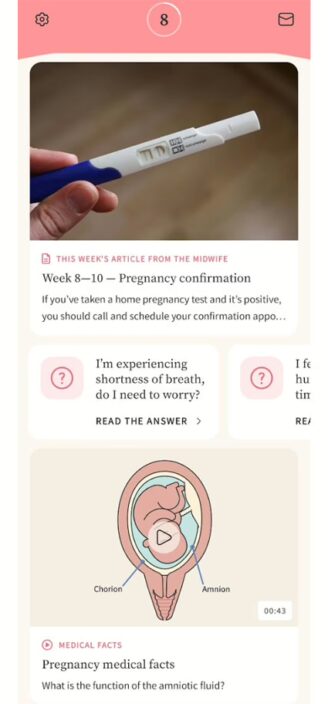 Preglife’s video and written educational content.