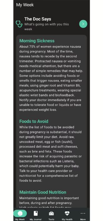 Sprout’s weekly recommended health tips.
